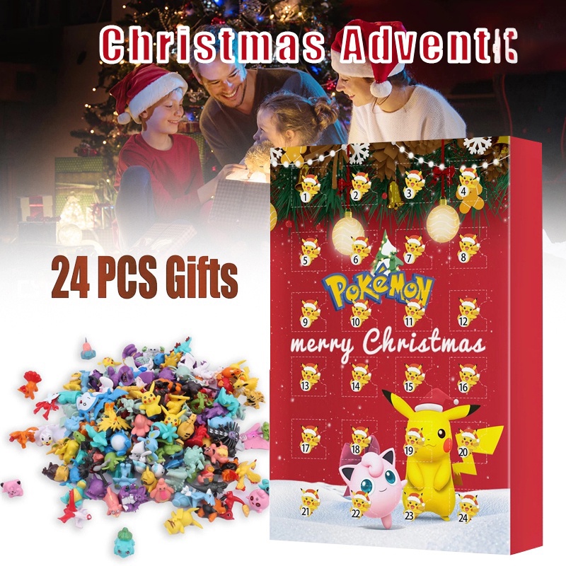 Set 24 Mô Hình Đồ Chơi Nhân Vật Trong Pokemon