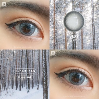 Lens mắt xám siêu giãn tròng