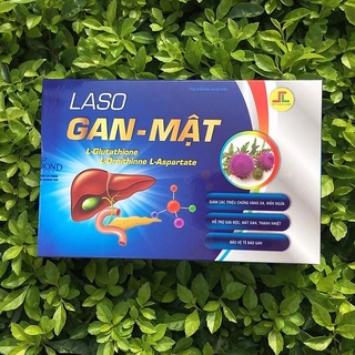 Viên uống bổ gan, lợi mật, giải độc, tăng cường chức năng gan - thực phẩm bảo vệ sức khỏe laso gan mật
