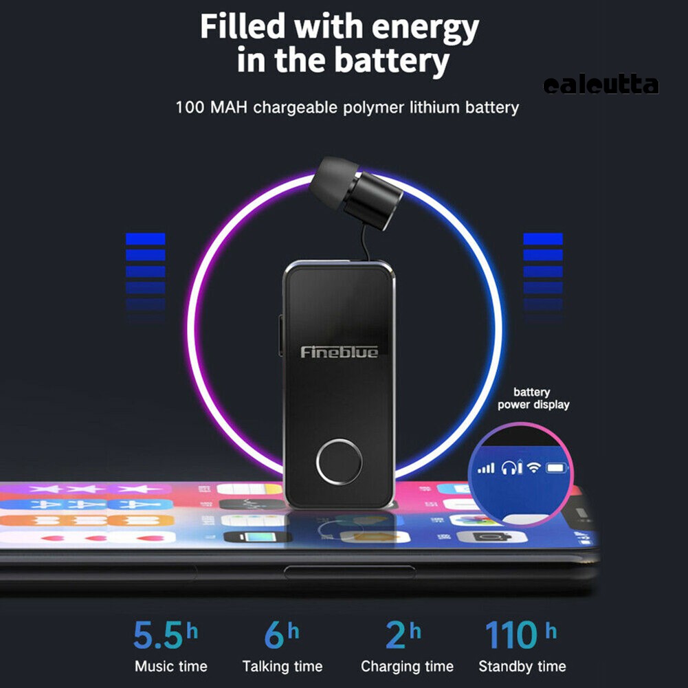 Tai Nghe Bluetooth 5.0 Fineblue F2 Chống Ồn Kèm Phụ Kiện