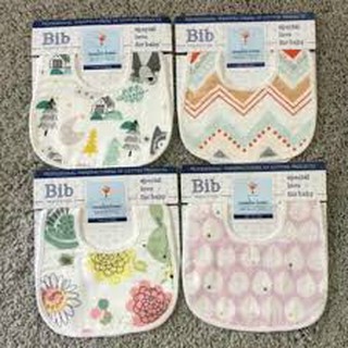 Yếm Xô Cúc Bấm Muslin Tree Cho Bé