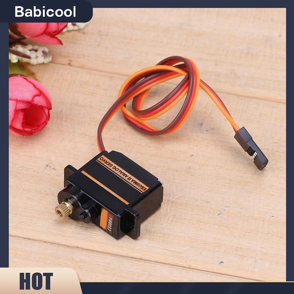Bánh răng kim loại kích thước nhỏ Servo tương tự ES08MA II cho bộ phận thay thế động cơ RC