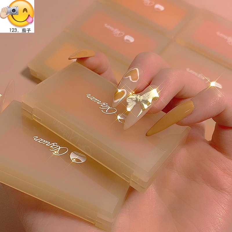 Phấn má hồng Xiyuan Xiyuan tông màu đất trang điểm không bay phấn
 | BigBuy360 - bigbuy360.vn