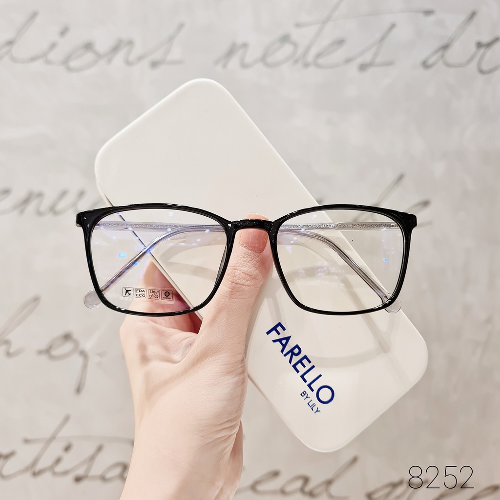 Gọng Kính Cận Lilyeyewear Mắt Vuông Thời Trang Nam Nữ - 8252 | BigBuy360 - bigbuy360.vn