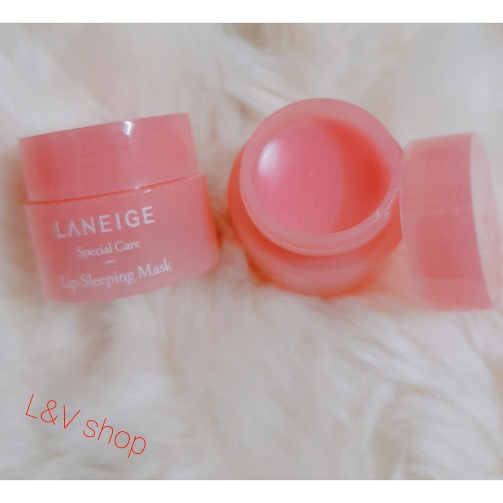 [L&V] Mặt Nạ Ủ Môi Laneige – Mặt nạ ủ môi Laneige Lip Sleeping Mask Berry 3g – Lấy Lại Đôi Môi Hồng Hào Mềm Mịn Tự Nhiên