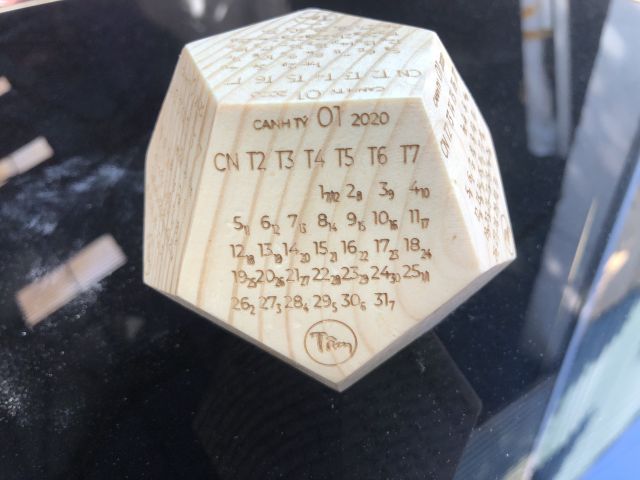 Lịch gỗ 2021  gỗ thông nguyên khối  in khắc theo yêu cầu , 1 đổi 1 nếu không ưng- LICHGOVIP | BigBuy360 - bigbuy360.vn