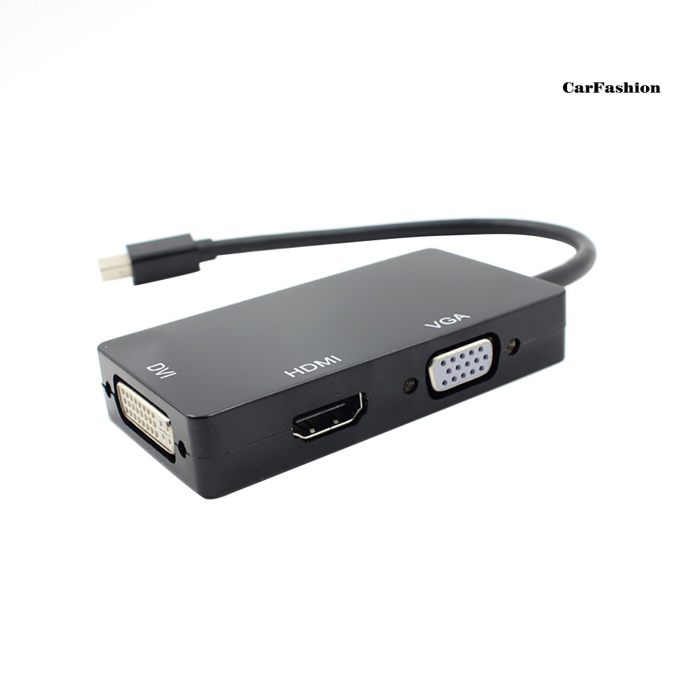 Cáp Chuyển Đổi Chs3 Trong 1 Từ Cổng Mini Display Port Dp Sang Hdmi Vga Dvi Cho Macbook Pro Air