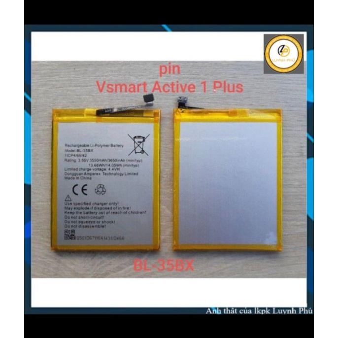 Pin vsmart active 1 plus BL 35BX V3003 bao test đổi trả