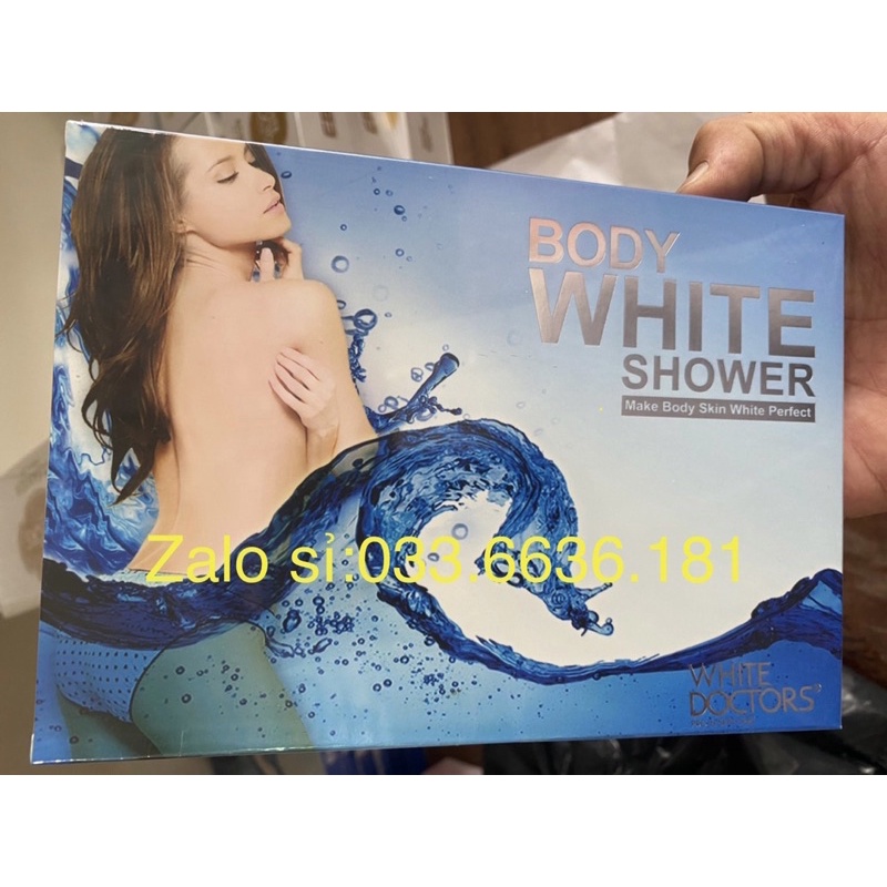 tắm white doctors BODY WHITE SHOWER trắng da toàn thân hoàn hảo