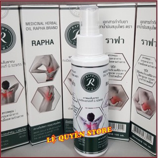 [CHÍNH HÃNG] Dầu Xoa Bóp 🌳 Thảo Dược 🌳 Thái Lan Rapha Dạng Xịt