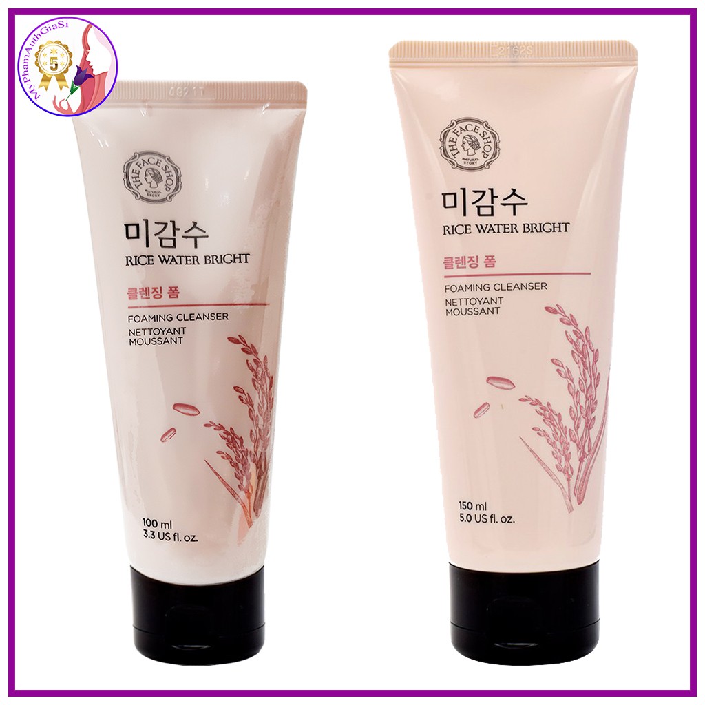 🍬CANDY🍬 SỮA RỬA MẶT THEFACESHOP RICE WATER (KHÔNG HẠT) | WebRaoVat - webraovat.net.vn