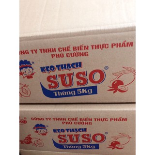 1 thùng thạch zai zai suso 5kg