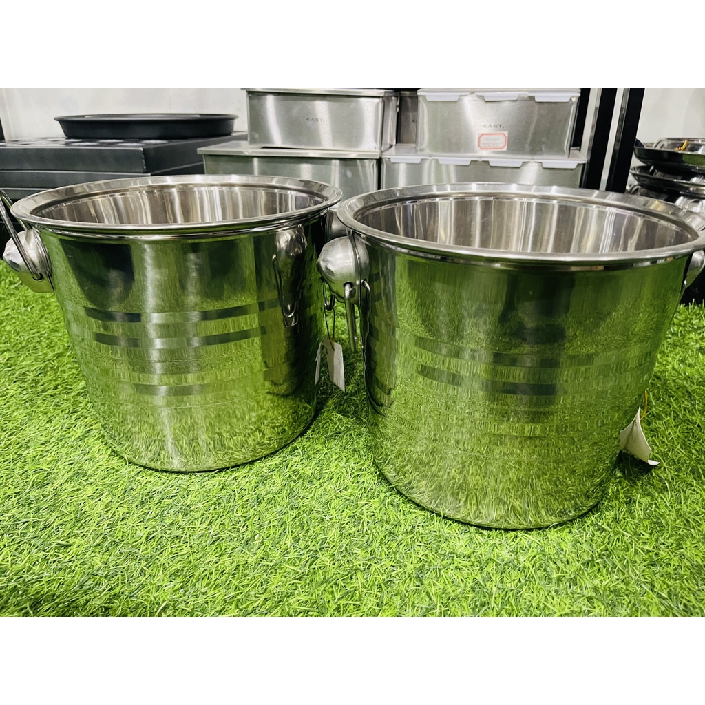 Xô đá inox siêu to cao cấp