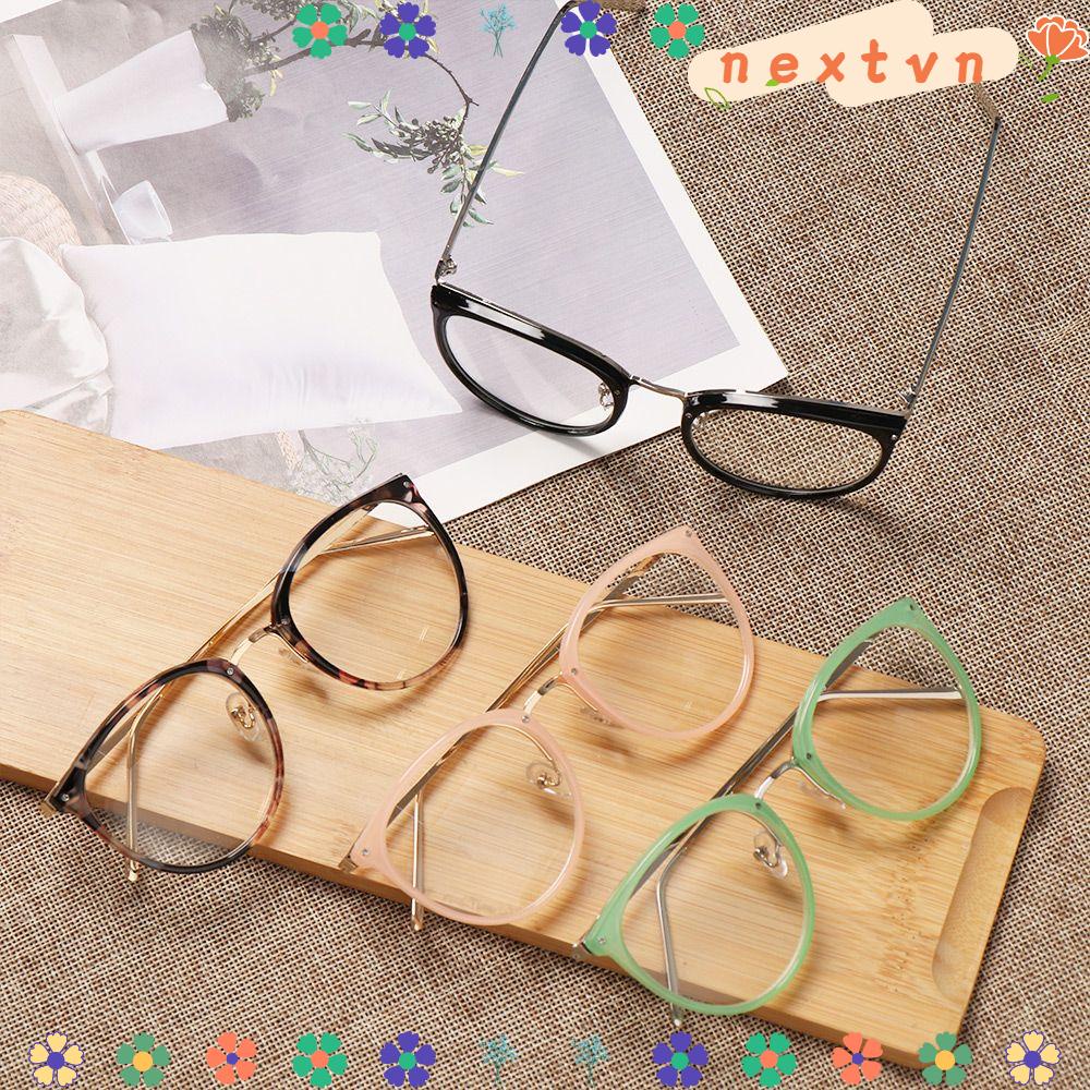 Mắt Kính Gọng Kim Loại Phong Cách Retro Thời Trang