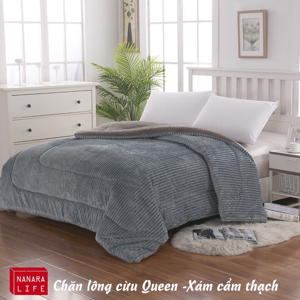 Chăn lông cừu Yuki Nhập Khẩu Nhật Bản Nguyên Chiếc