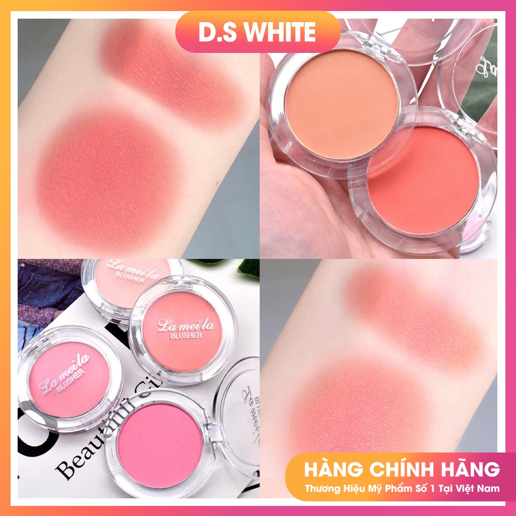 Phấn Má Hồng Lameila Phong Cách Hàn Quốc 3 Màu Tặng Kèm Cọ Đánh Phấn | BigBuy360 - bigbuy360.vn