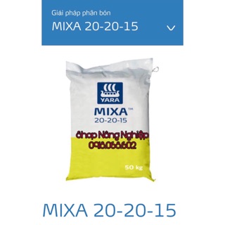 Phân bón Yara Mixa 20-20-15 cho mọi giai đoạn cây trồng 1kg