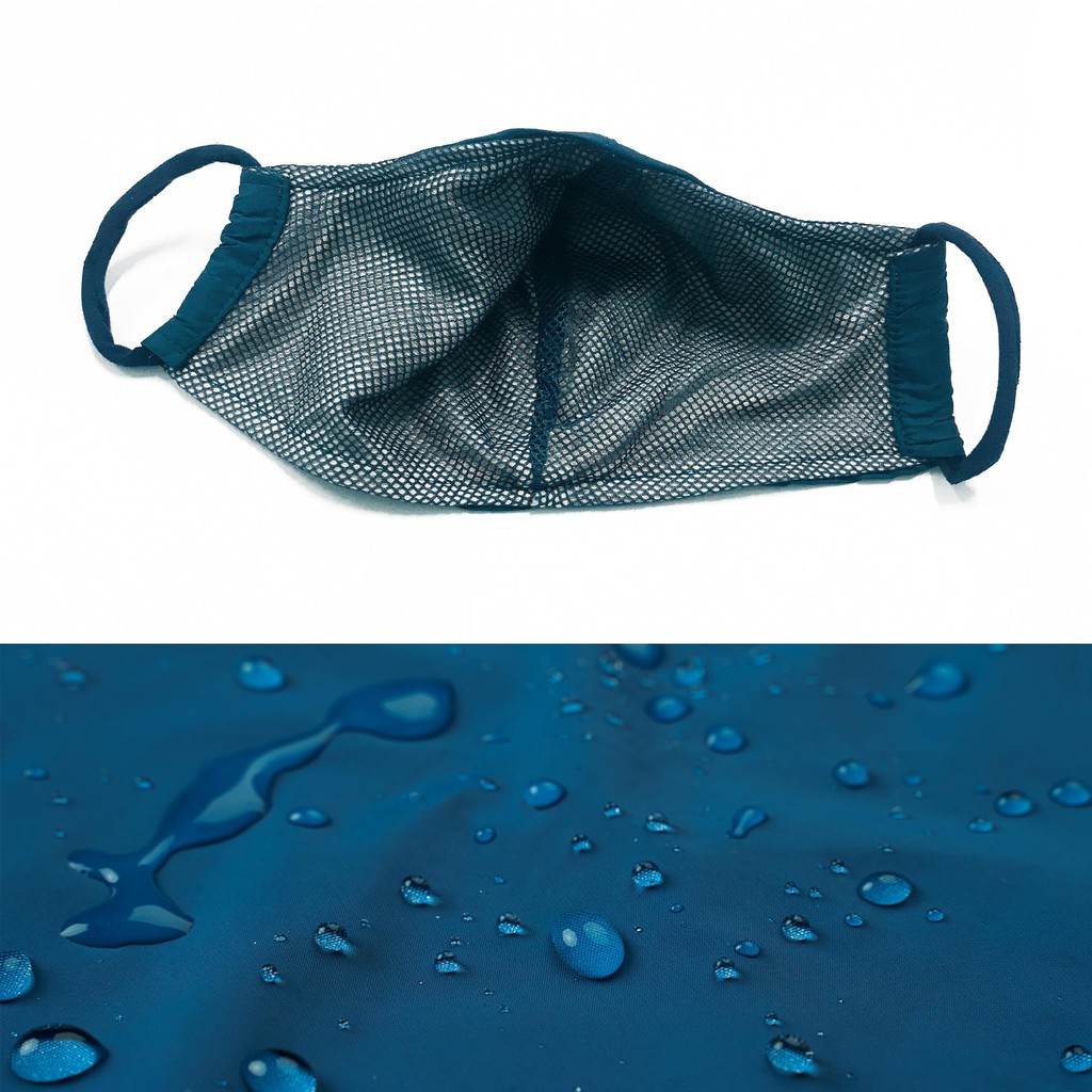 Khẩu Trang Vải Gió CARDINA 3 Lớp Chống Thấm Nước - Có Thể Tái Sử Dụng (Giao màu ngẫu nhiên)