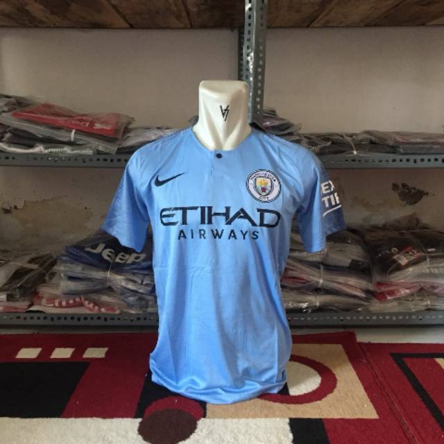 Áo Thun Jersey Go Manchester City Home 2018