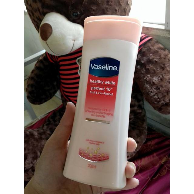 Sữa Dưỡng Thể Trắng Da Tức Thì Vaseline Instant Fair 200ML