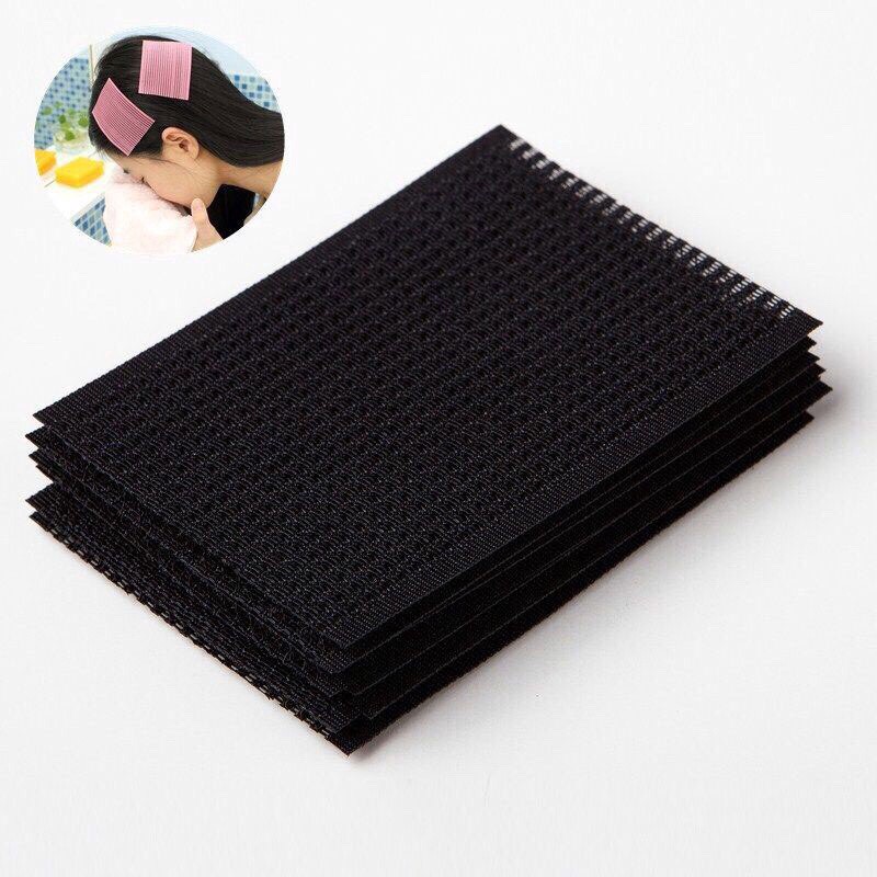 Set 2 Miếng dán giữ tóc, Miếng dán dính mái dùng khi make up và rửa mặt