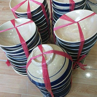 Combo 10c chén cơm bằng sành