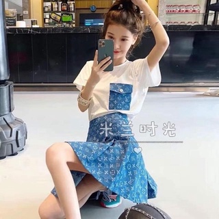 [Set Bộ Đẹp] Set bộ áo + chân váy hàng QC