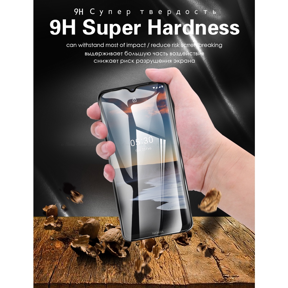 Kính Cường Lực Toàn Màn Hình Cho Nokia G10 G11 Plus G20 G21 G50 G60 G300 G400