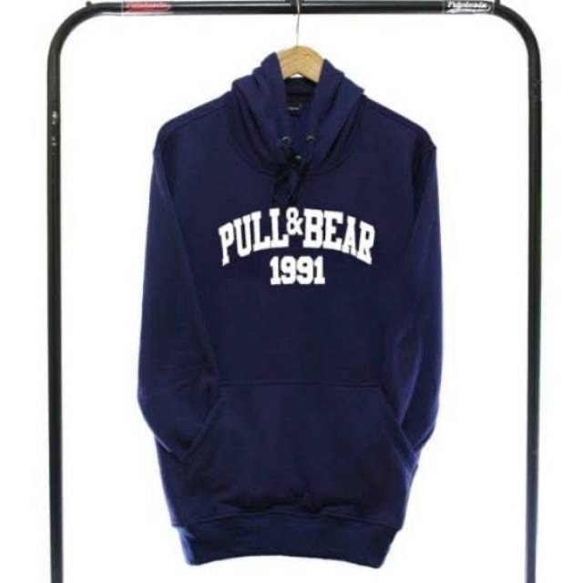 Áo khoác bóng chày Hodie PULL And Bear 1991 dày dặn phong cách cá tính U1Y7