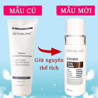 (Mẫu mới) Mặt nạ thải độc DETOX BLANC Số 1 (DETOX MASK CHÍNH HÃNG)