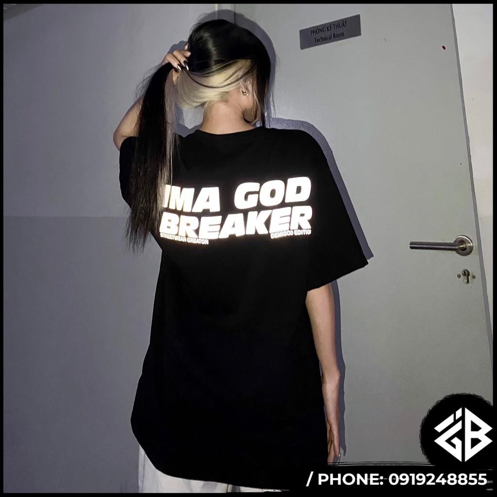 Áo Thun Phản Quang Unisex Cotton [ Chính hãng ],Áo cổ tròn form rộng local brand iGB (iGB Basic Silver Light) | BigBuy360 - bigbuy360.vn