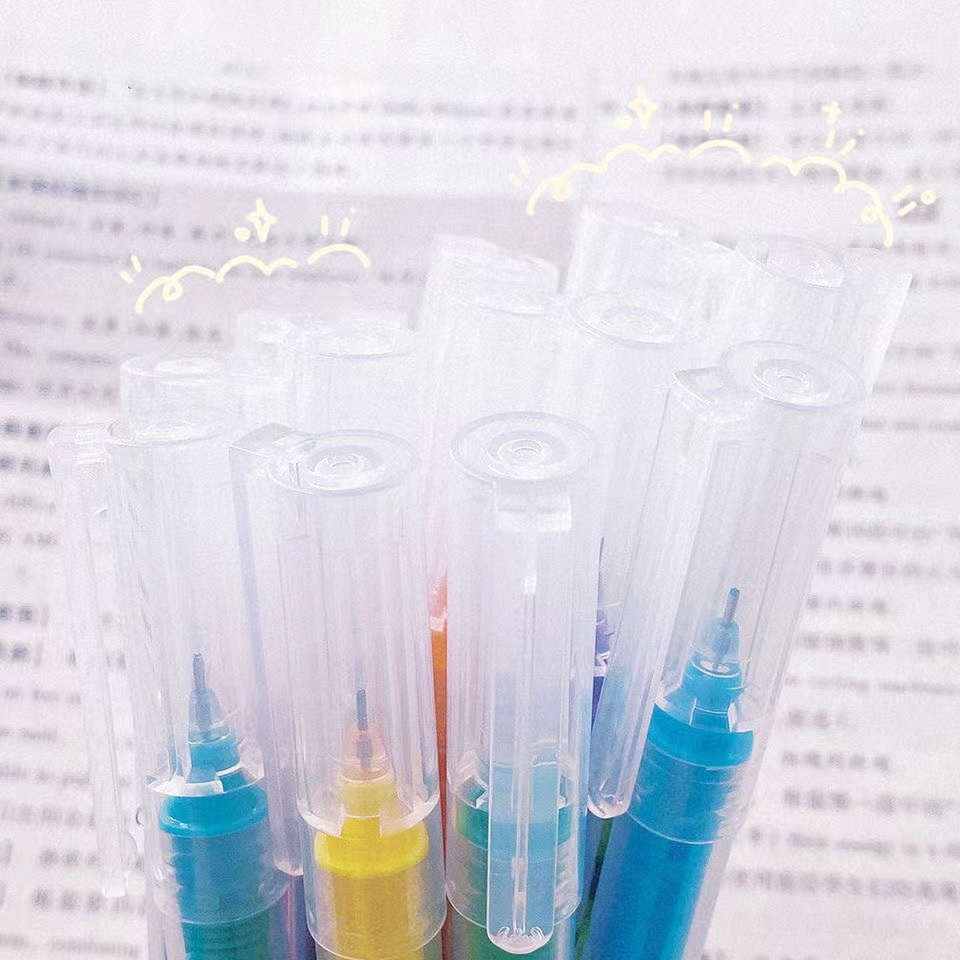Set 12 Bút Liner Mực Nước Đi Nét Ngòi 0.5mm