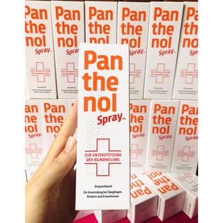 Xịt bỏng panthenol đức, panthenol spray - dưỡng ẩm da dầu, hộp 130g