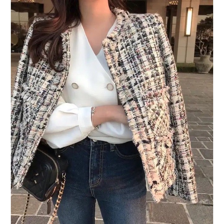 Vải Dạ Tweed , dạ kẻ zigzac , dạ may áo khoác nữ, chân váy, zip vest mùa đông,