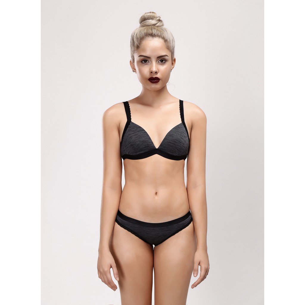 [MUA 2 GIẢM THÊM 5%]Bộ Đồ Lót Sớ Gỗ Không Gọng Mysterious Black Miley Lingerie FWS1120_BRW11205 | BigBuy360 - bigbuy360.vn