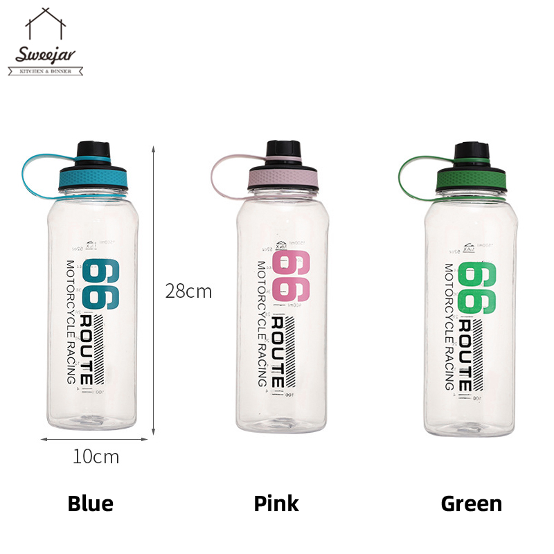 SWEEJAR Bình Nhựa Đựng Nước Dung Tích 1500ml Tiện Dụng Cho Các Hoạt Động Ngoài Trời