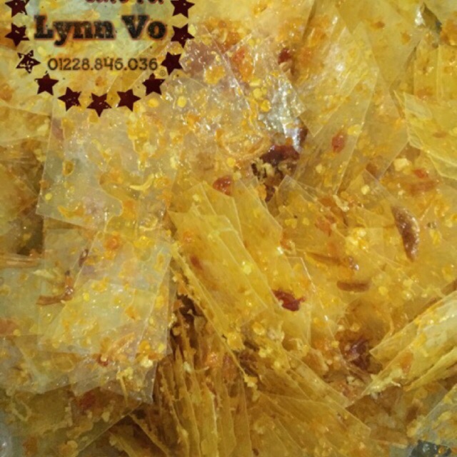 Bánh tráng Sate TỎI (HÚT CHÂN KHÔNG)(500gr)