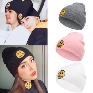 Còn Hàng!!! Mũ Len Trùm Đầu Hình Mặt Cười Phong Cách hip hop