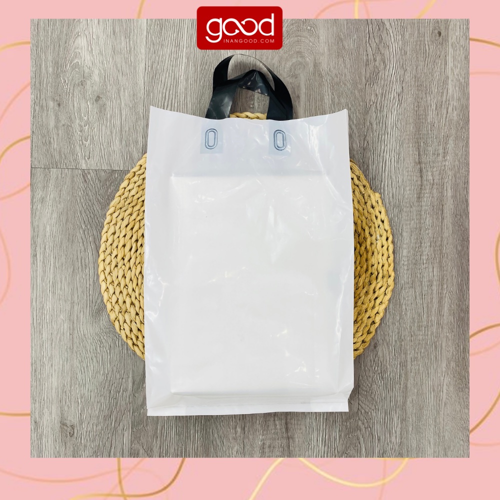 (Sale) [Xả hàng] 1Kg túi bóng QUAI ÉP hàng loại 1 nhiều màu sắc đựng quà, bọc hàng loại dai bền đẹp đủ mọi kích thước