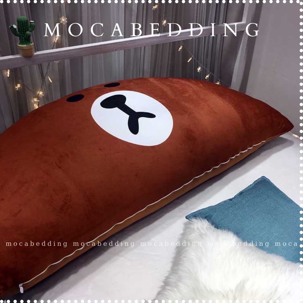 (48 mẫu) Gối Tựa Đầu Giường Hình Thú Dễ Thương 1m5 - Moca Bedding