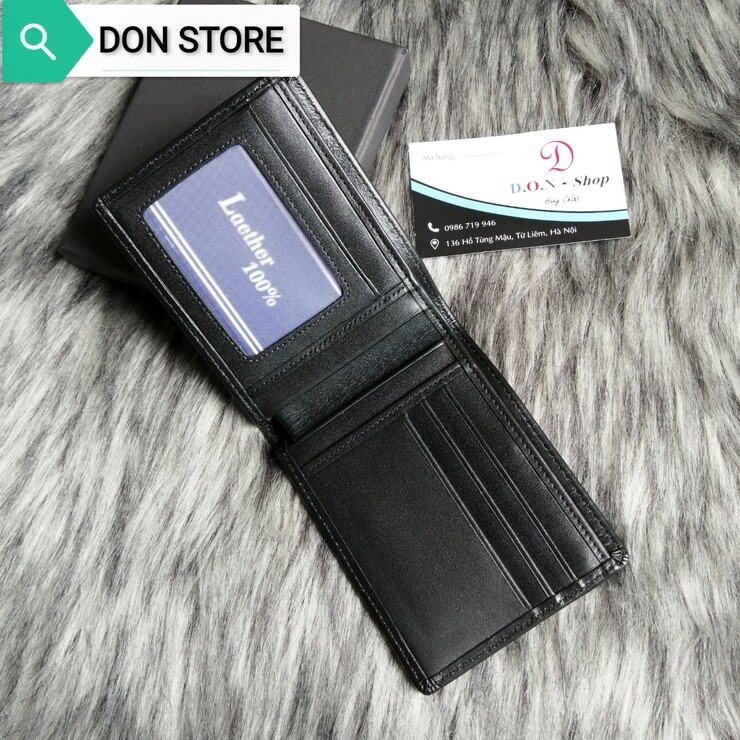 [SALE] Ví Da Nam Siêu Chất Full Da Bò Xịn Loại 1 ( BH 12 tháng)