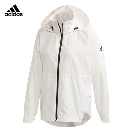 Áo Khoác Thể Thao Adidas Có Mũ Trùm Đầu Thoáng Khí Thoải Mái Dành Cho Nữ Fi0627