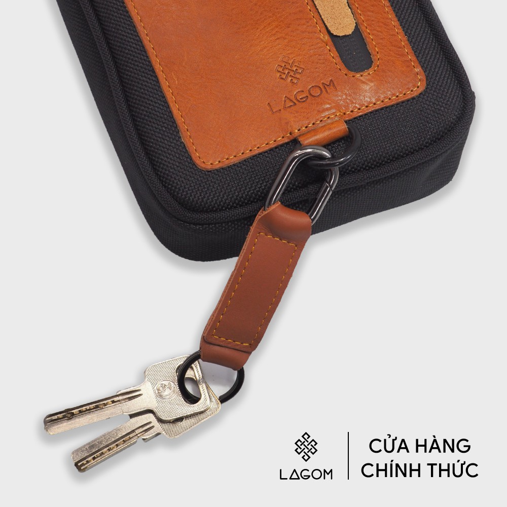 [Mã BMBAU50 giảm 7% đơn 99K] Móc Khóa Da LAGOM Key Chain