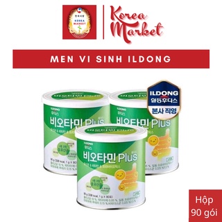 Men ildong biotamin hàn quốc bổ sung men vi sinh cho bé date 2024. hộp 90 gói