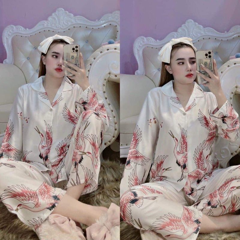 bộ pijama khách đặt live 3b