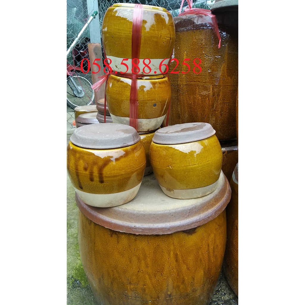 Hũ mắm muối tương cà
