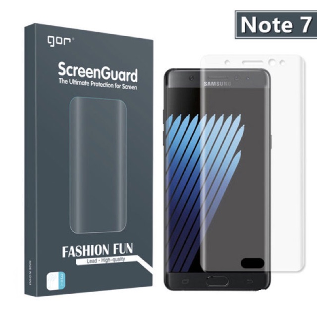 Bộ 4 miếng dán dẻo 3D Gor Note FE