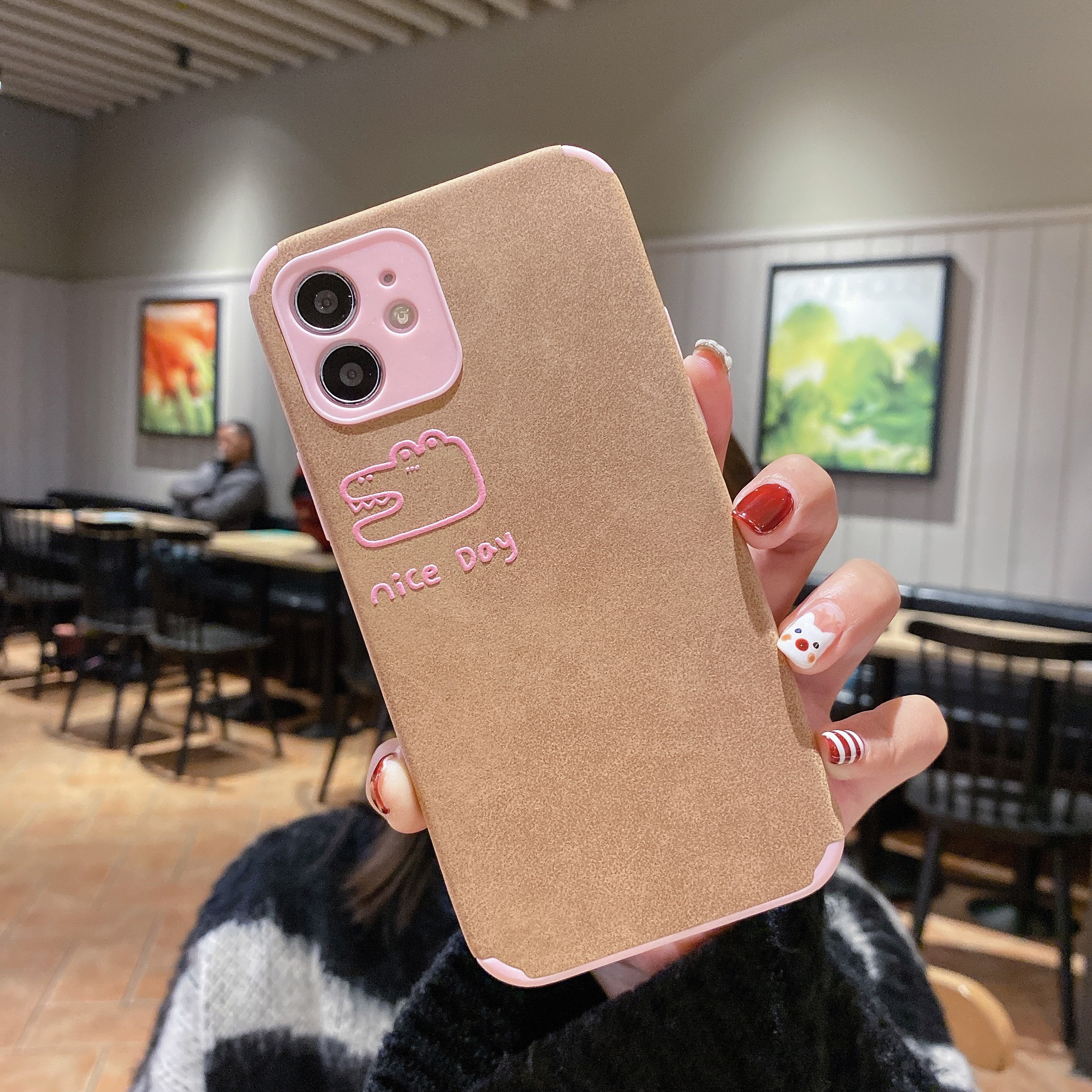 Ốp Điện Thoại Hình Khủng Long / Cá Sấu Cho Iphone 12mini 11promax X Xr Xsmax 7 8plus | BigBuy360 - bigbuy360.vn
