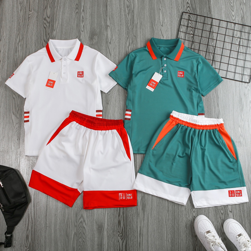 Bộ Đồ Thể Thao Uniq,Chất Liệu Cotton Co Giãn 4 Chiều,Thoáng Khí Thoải Mái Khi Vận Động