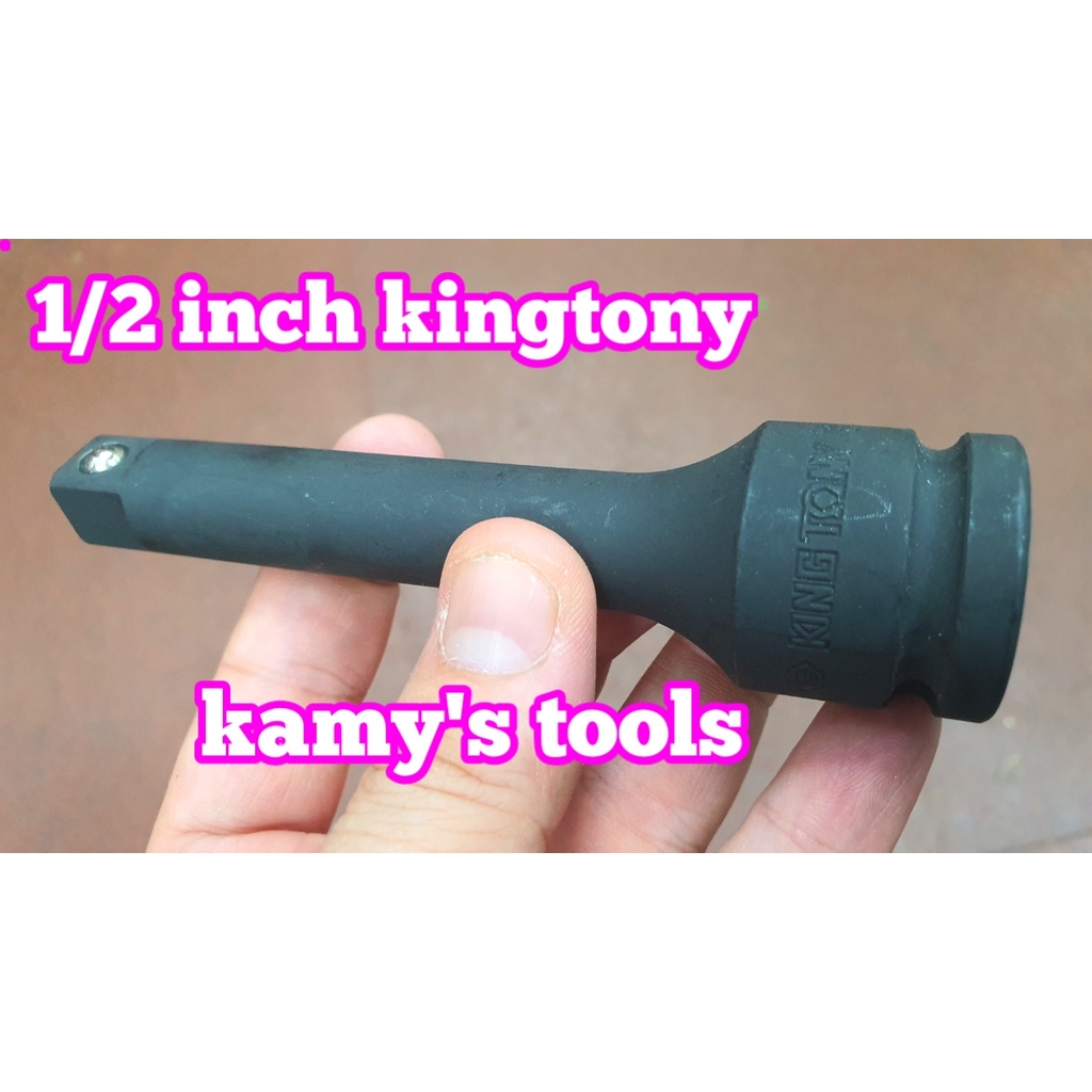Đầu nối khúc nối đen cao cấp 1/2 inch Kingtony dài 3 inch 4 inch 5 inch 4260-03 4260-04 4260-05, cần nối
